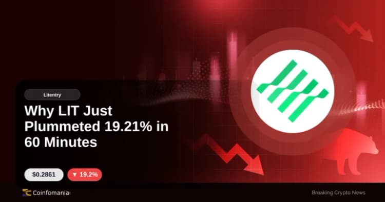 LIT chute de 19,21% en 60 minutes : que se passe-t-il