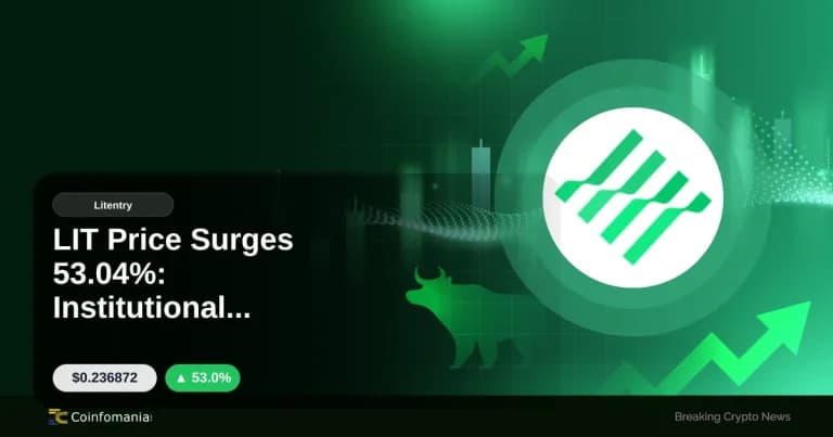 LIT Price Surges 53.04%: Institutional Interest Ignites