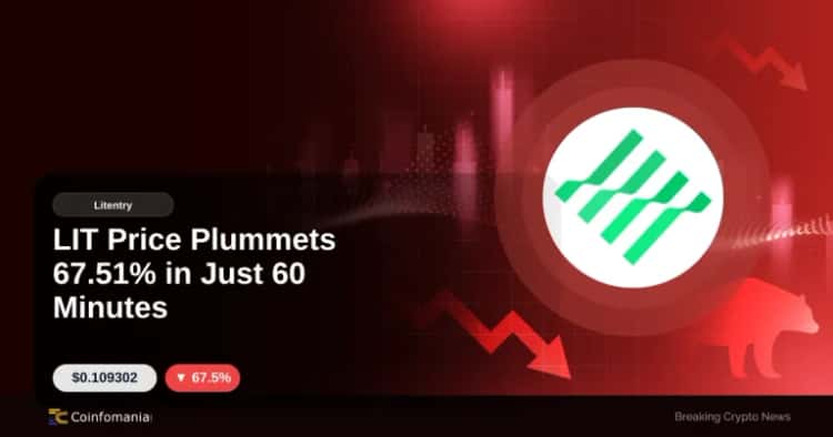LIT Price Plummets 67.51% in Just 60 Minutes