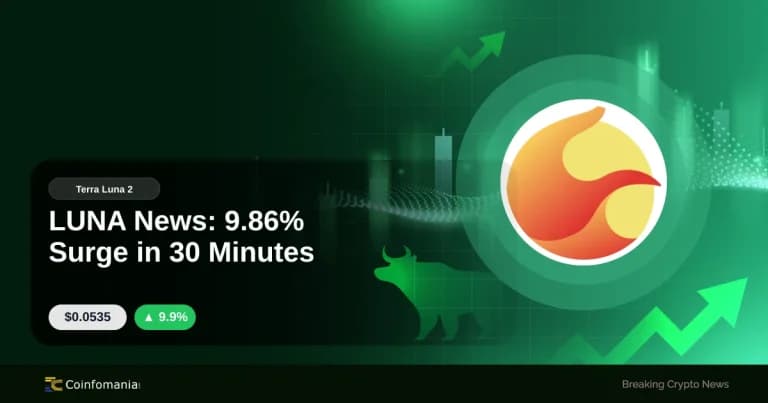 LUNA News: 9.86% Surge in 30 Minutes