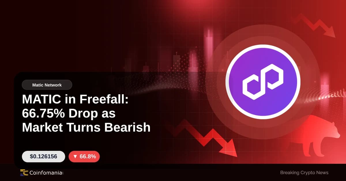 MATIC in Freefall: 66.75% Drop as Market Turns Bearish