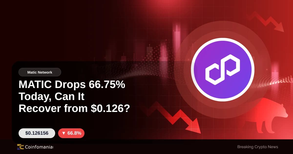 MATIC Drops 66.75% Today, Can It Recover from $0.126?
