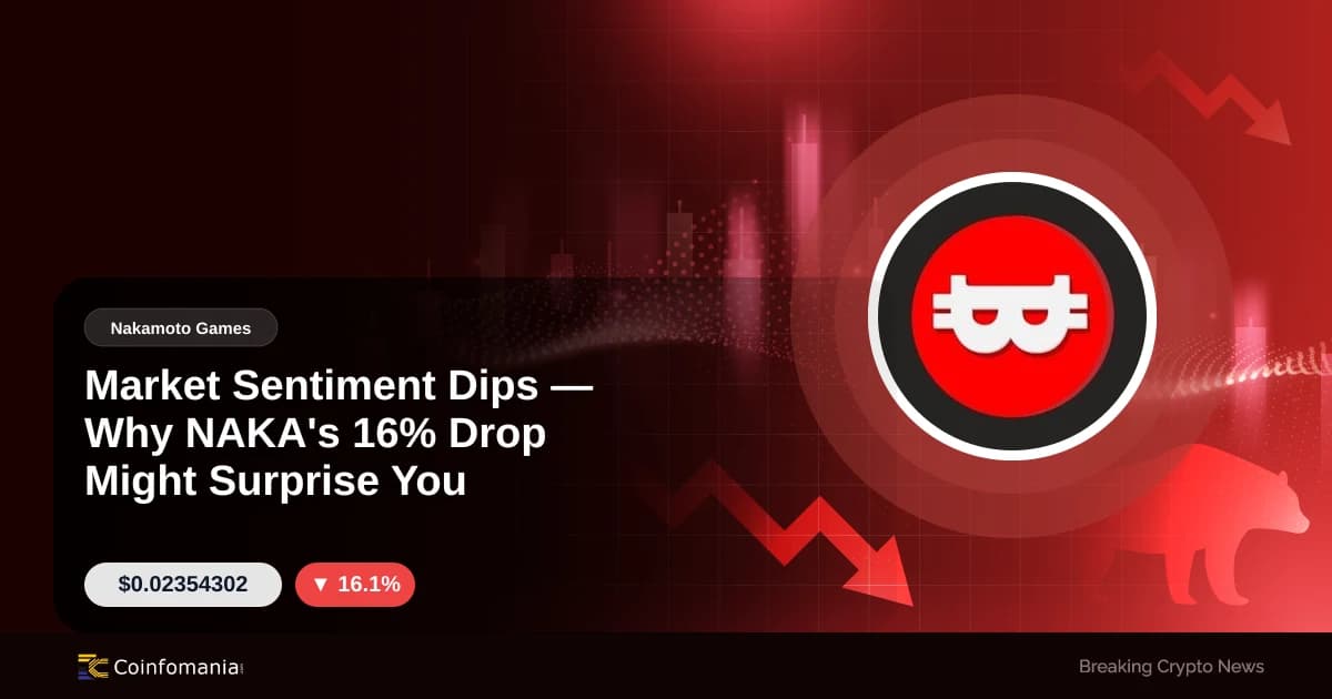 Market Sentiment Dips — Why NAKA’s 16% Drop Might Surprise You