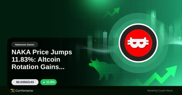 NAKA Price Jumps 11.83%: Altcoin Rotation Gains Traction