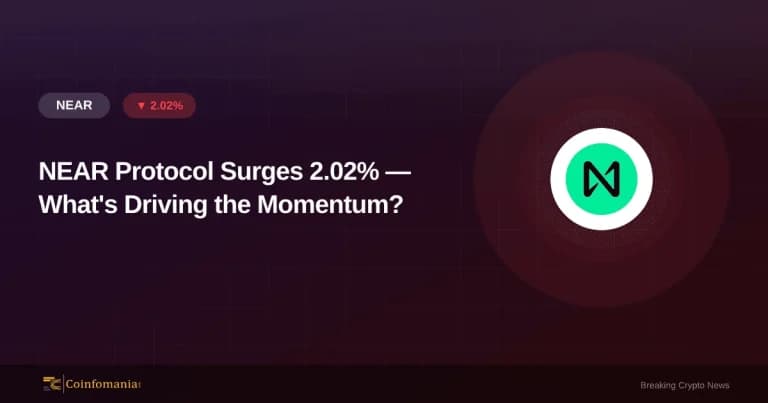 NEAR Protocol Surges 2.02% — What’s Driving the Momentum?
