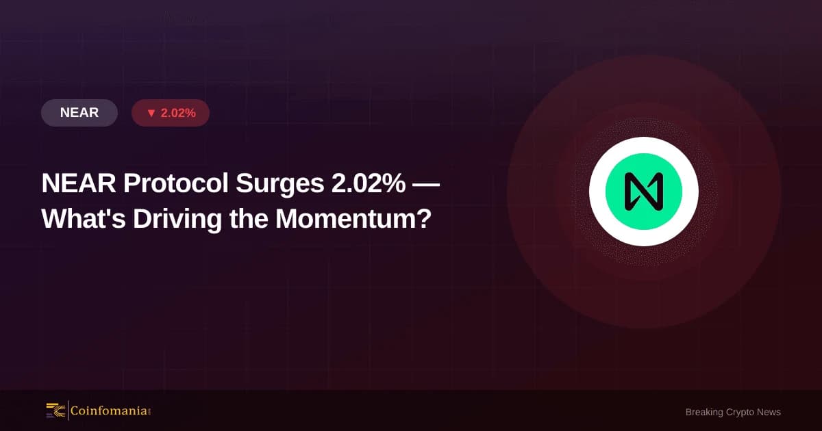 NEAR Protocol Surges 2.02% — What’s Driving the Momentum?