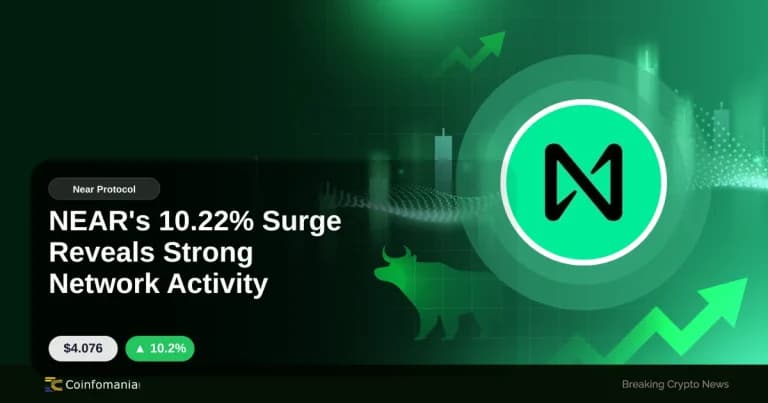NEAR’s 10.22% Surge Reveals Strong Network Activity