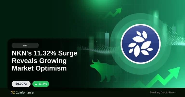 NKN’s 11.32% Surge Reveals Growing Market Optimism