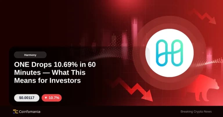 ONE Drops 10.69% in 60 Minutes — What This Means for Investors