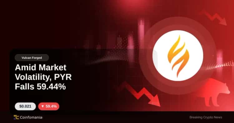 Amid Market Volatility, PYR Falls 59.44%
