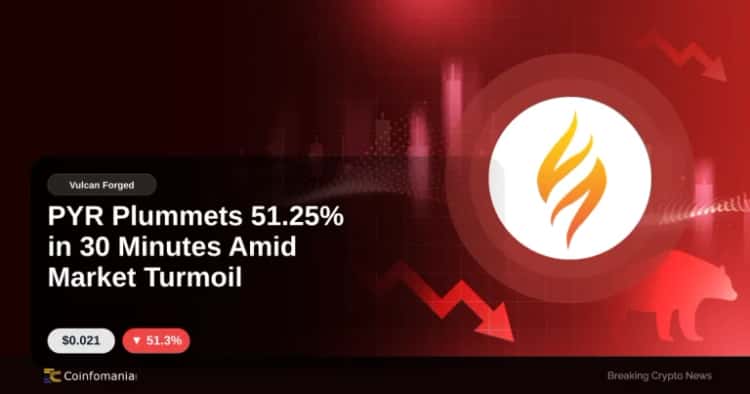 PYR Plummets 51.25% in 30 Minutes Amid Market Turmoil
