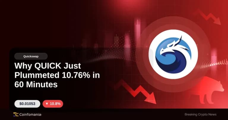 Why QUICK Just Plummeted 10.76% in 60 Minutes