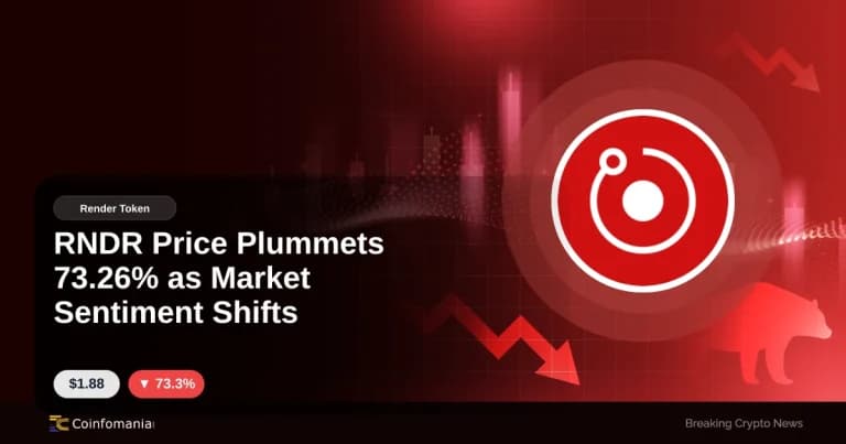 RNDR Price Plummets 73.26% as Market Sentiment Shifts