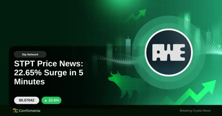 STPT Price News: 22.65% Surge in 5 Minutes