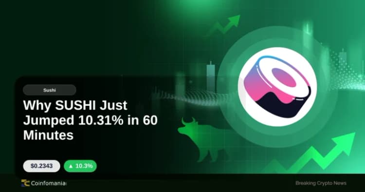 Why SUSHI Just Jumped 10.31% in 60 Minutes