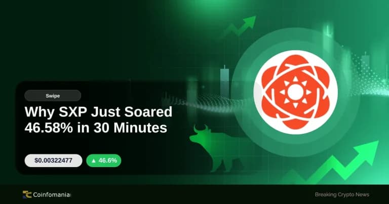 Why SXP Just Soared 46.58% in 30 Minutes