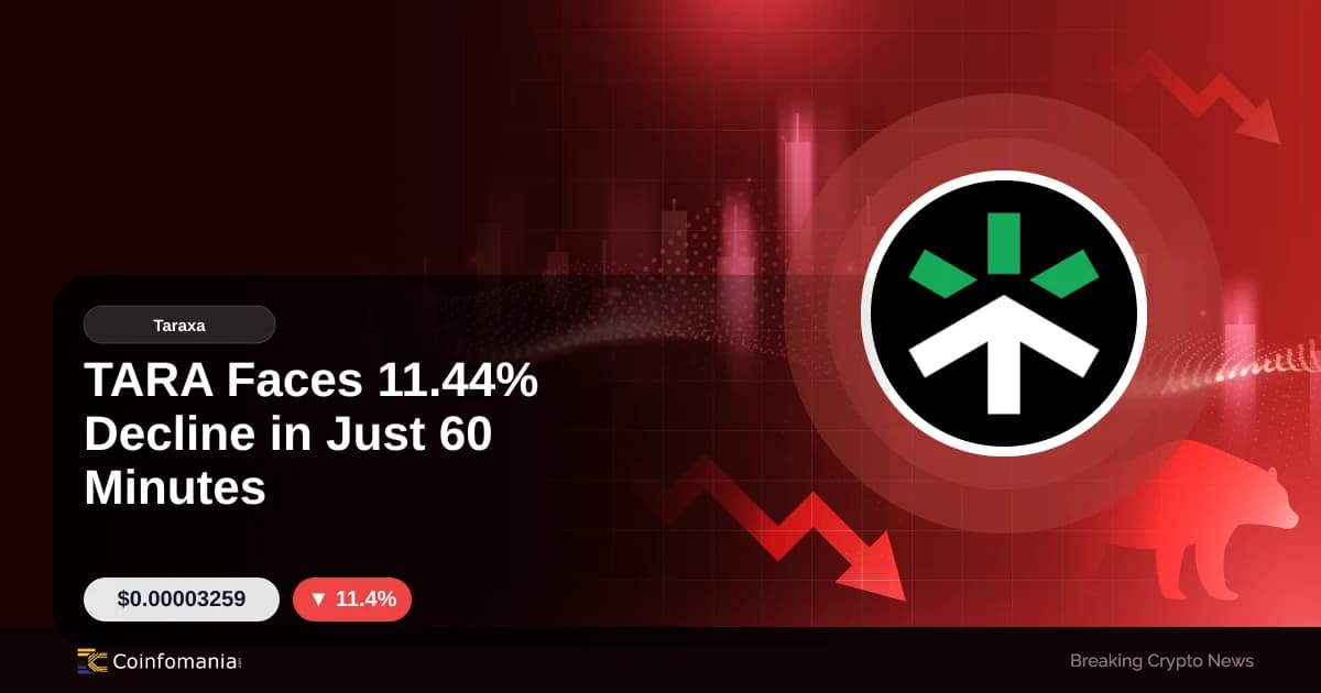 TARA Faces 11.44% Decline in Just 60 Minutes