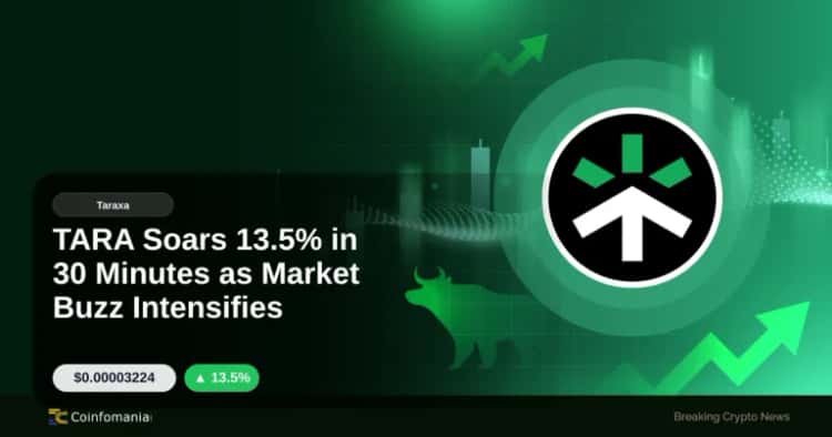 TARA Soars 13.5% in 30 Minutes as Market Buzz Intensifies