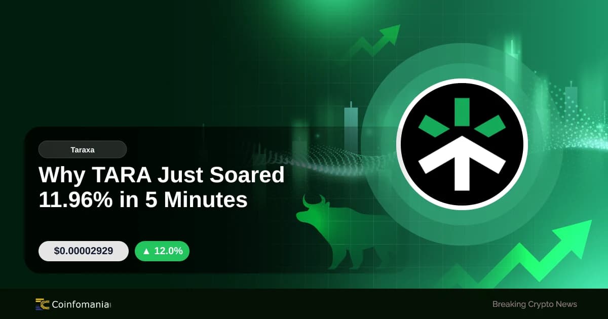 Why TARA Just Soared 11.96% in 5 Minutes