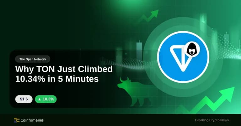 Why TON Just Climbed 10.34% in 5 Minutes