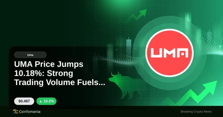 UMA Price Jumps 10.18%: Strong Trading Volume Fuels Momentum