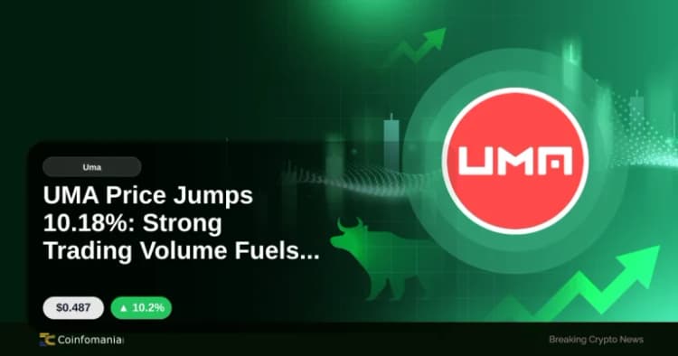 UMA Price Jumps 10.18%: Strong Trading Volume Fuels Momentum