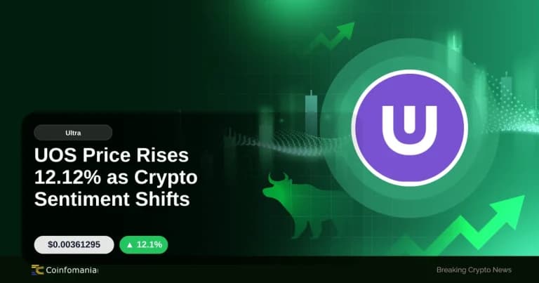 UOS Price Rises 12.12% as Crypto Sentiment Shifts
