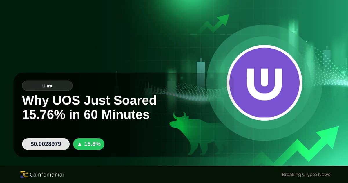 Why UOS Just Soared 15.76% in 60 Minutes