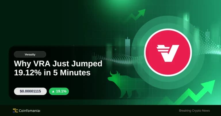 Why VRA Just Jumped 19.12% in 5 Minutes