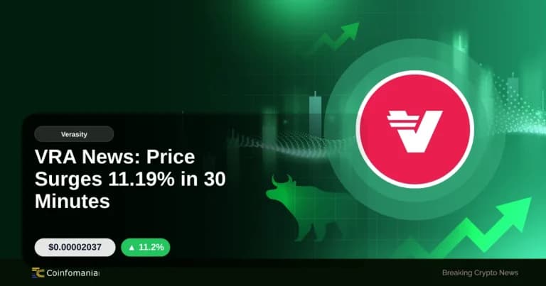 VRA News: Price Surges 11.19% in 30 Minutes
