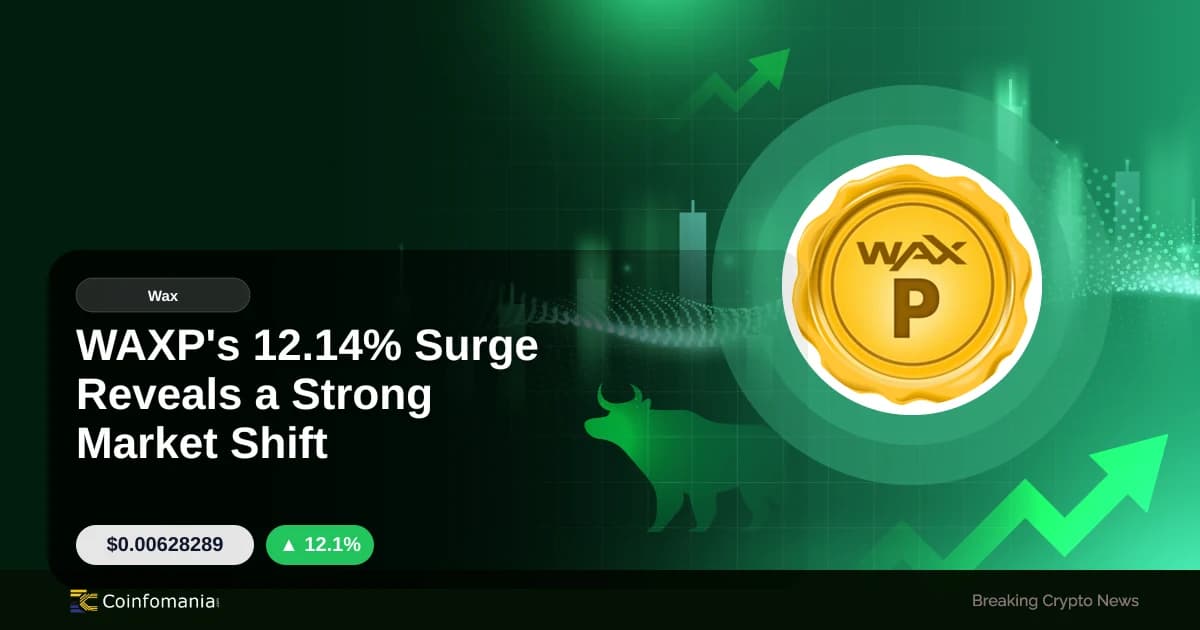 WAXP’s 12.14% Surge Reveals a Strong Market Shift