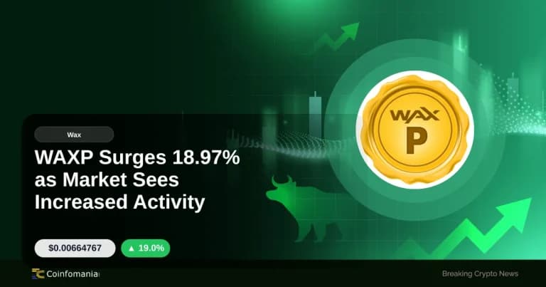 WAXP Surges 18.97% as Market Sees Increased Activity