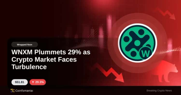 WNXM Plummets 29% as Crypto Market Faces Turbulence