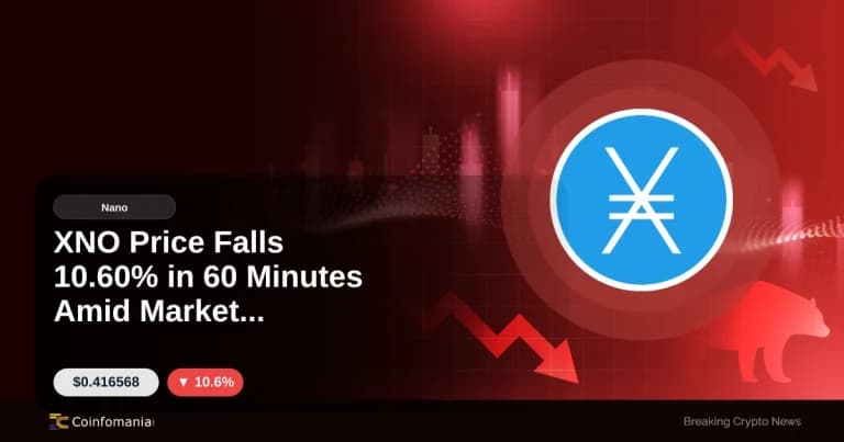 XNO Price Falls 10.60% in 60 Minutes Amid Market Volatility