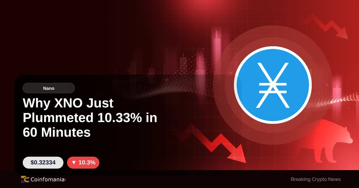 Why XNO Just Plummeted 10.33% in 60 Minutes