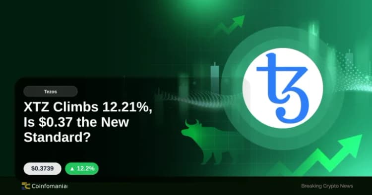 XTZ Climbs 12.21%, Is $0.37 the New Standard?