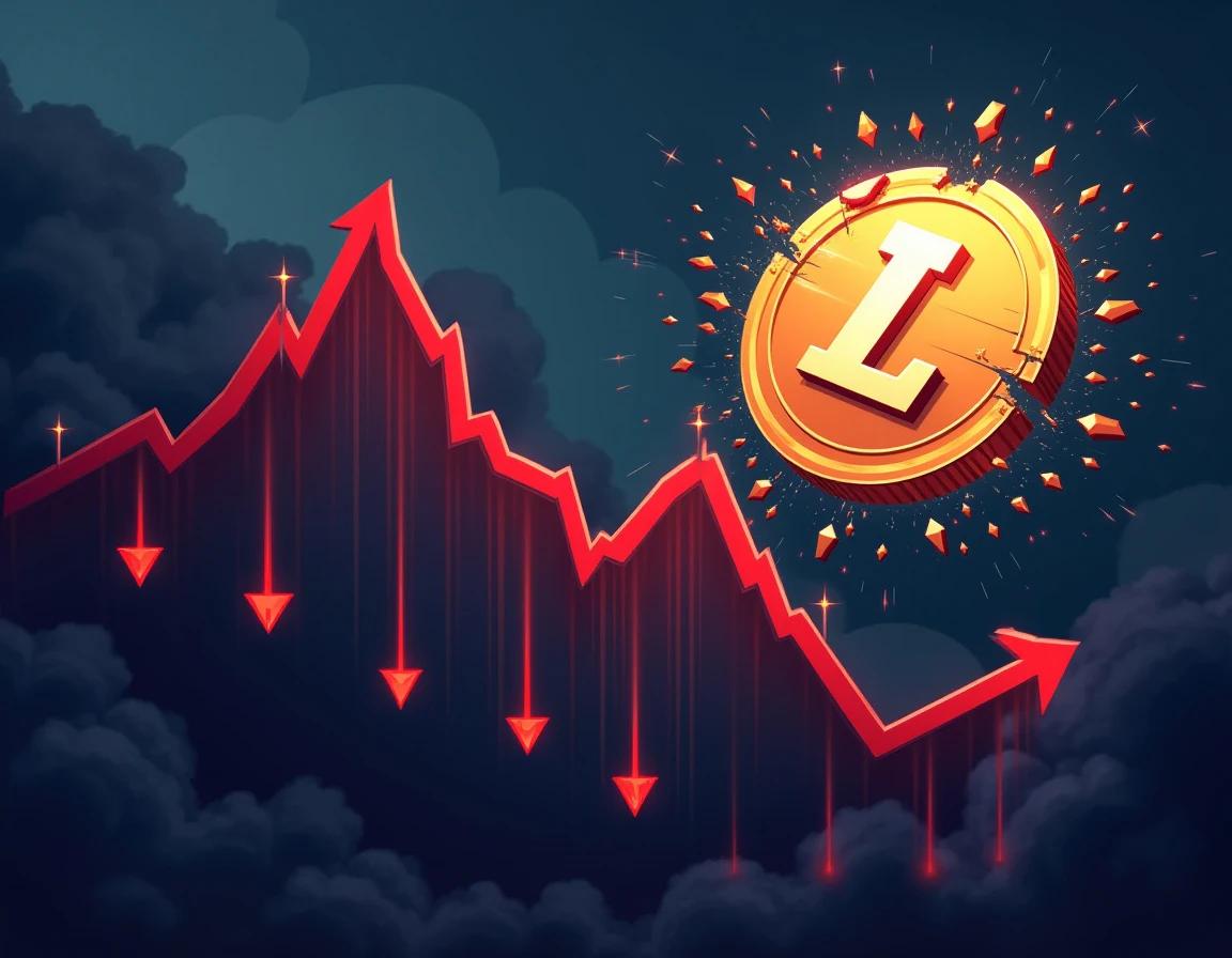 Is LTC On The Brink Of Crashing By 25%?