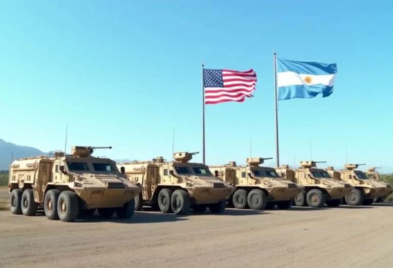 الأرجنتين تحصل على مركبات سترايكر المدرعة الأمريكية الصنع في صفقة دفاعية كبرى