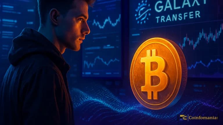 Bitcoin Transfer 1,346 BTC dari Galaxy Digital ke Dompet Baru