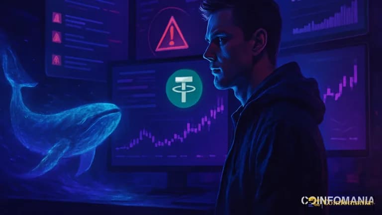 Whale Alert Reports $500M USDT Shift from Binance to Tether Treasury