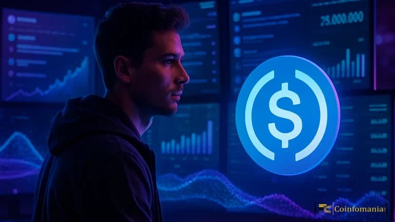 USDC Minting Activity Increases with 250M New Tokens Created