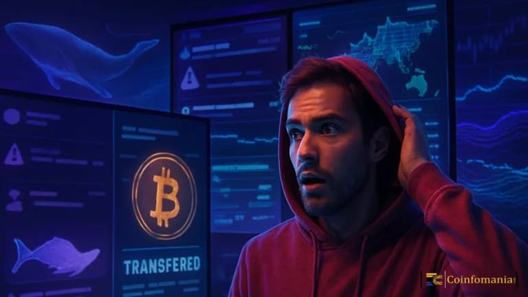 Whale Alert Confirms 1,037 BTC Transferred to Coinbase