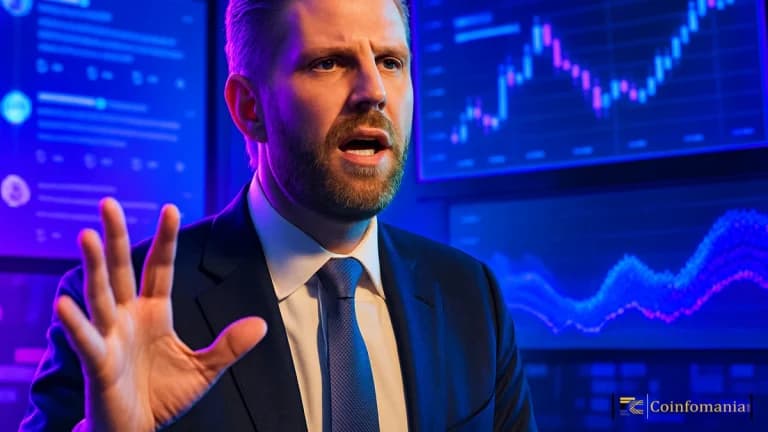 Eric Trump Denies Rumors of New Trump Family Coin