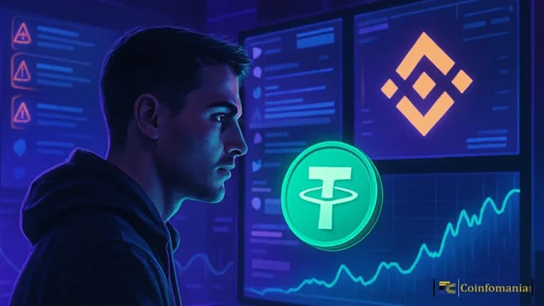 Tether trasferisce $500 milioni di USDT a Binance e preoccupa la liquidità