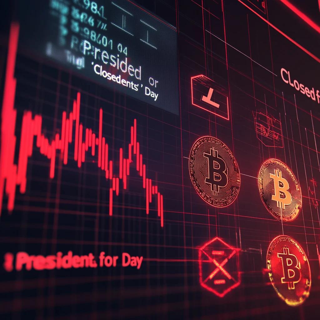 Major Crypto Updates for Today- Coins Drop with U.S. Closed for Presidents’ Day