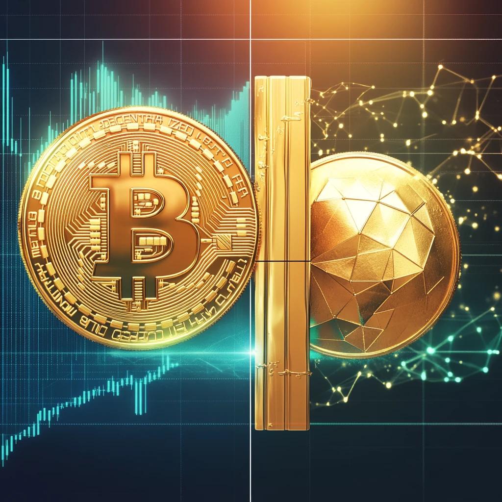 BTC vs GOLD: BTC Surpassed Gold In Net Inflows