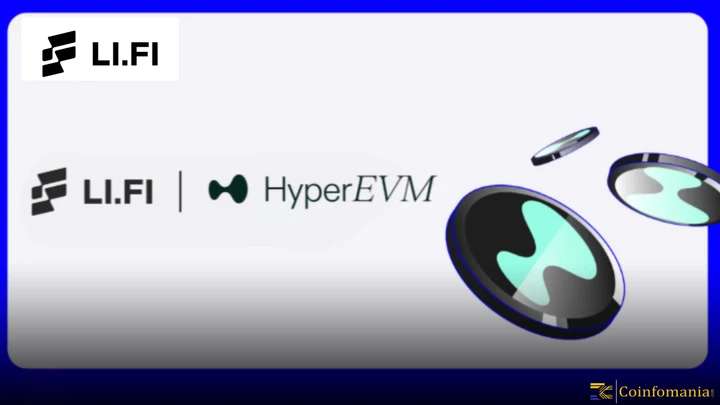 LI.FI Expands Bridge Infrastructure with Full Support for HyperEVM, Enabling Cross-Chain Swaps and Deep Liquidity Access via Hyperliquid Native DEXs