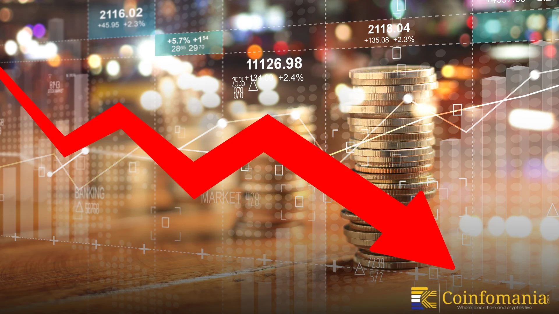 1,36 milliard de dollars de liquidations frappent le marché crypto en 24  heures