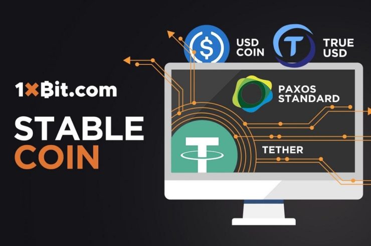 New cryptocurrencies on 1xBit: Stablecoins!