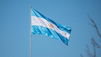 Argentina Flag $200 Bitcoin